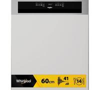 Whirlpool Lave-vaisselle encastrable inox, 60cm, PowerClean Pro - WD0BD851AX
