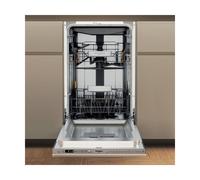 Whirlpool Lave-vaisselle 45 cm, classe B, 10 couverts, troisième panier fixe