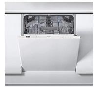 Whirlpool Lave-vaisselle Intégré 14 Places Blanc, Acier Inoxydable, Tactile, 46 décibels, Sous Comptoir