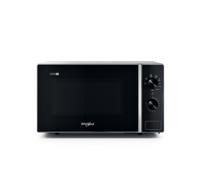 Whirlpool MWP 103 SB Micro-ondes à surface plane avec gril 20 L 700 W Noir, Argent