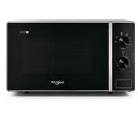 WHIRLPOOL MWP103SB Four À Micro-Ondes 700W 20LT Grill 1000W Argent/Noir