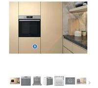 OMR553CR0X - Four - encastrable - niche - largeur : 56 cm - profondeur : 56 cm - hauteur : 58.3 cm - avec système auto-nettoyant - classe A - inox