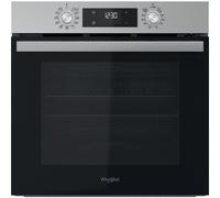 Four encastrable - Pyrolyse + Hydrolyse - Multifonction Chaleur pulsée - WHIRLPOOL - OMR58RU0SX - Inox - Porte froide