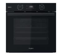 WHIRLPOOL OMSR58RU1SB Four encastrable pyrolyse noir Steam+ 71 L