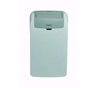 WHIRLPOOL PL Climatiseur Portable, 9k BTU ou 2,5KW, R290, Réversible Pompe à Chaleur, Blanc, A+, A+