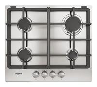 Whirlpool - Plaque de cuisson gaz - 4 feux - TGML660IX