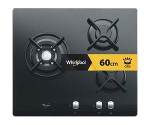 WHIRLPOOL - Plaque de cuisson gaz 3 feux - AKT404/NB 869990965310