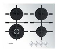 WHIRLPOOL - Plaque de cuisson gaz 60cm 4 feux - GOWL628WH 869991591020