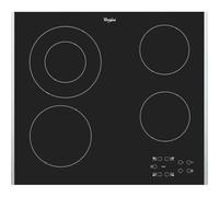 Plaque chauffante en céramique - Whirlpool - AKT 8130 BA - Intégré - Noir - Toucher avant