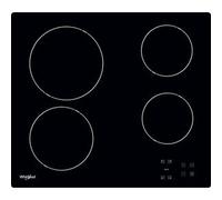 Plaque de cuisson Vitrocéramique WHIRLPOOL AKT8090NE - 4 zones - 6200W - L58 x P51cm - Noir
