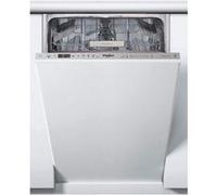 Whirlpool Slimline WSIO 3T223 PE X - Lave-vaisselle - encastrable - Niche - largeur : 45 cm - profondeur : 56 cm - hauteur : 82 cm - inox G