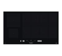 Whirlpool SMP29010CNEIXL Plaque à induction Encastrable | Classe énergétique A+ | 5 zones, FlexiSide, commandes sliders, verre noir