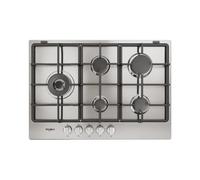 Whirlpool TGML 761 IX R Acier inoxydable Intégré 73 cm Gaz 5 zone(s)