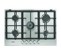 Whirlpool TKRL 761 IX K Acier inoxydable Encastrable 75 cm Gaz 5 brûleurs