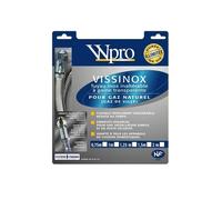 WHIRLPOOL. TUYAU GAZ NATUREL VISSINOX 2M. Ref: 481281729751