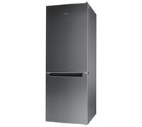 Whirlpool W5611EX Réfrigérateur Combiné 272 L - Acier Inoxydable - Pose Libre - Refroidissement Statique