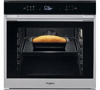 Whirlpool W7 OM4 4S1 P 73 L Noir, Acier inoxydable