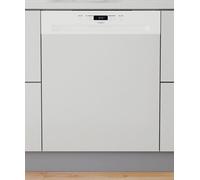 WHIRLPOOL WBC3C26 - Lave-vaisselle intégrable - Programmateur 6ème Sens - Moteur induction - 8 programmes - Économies d'eau et électricité - Départ différé 24h - Multizone