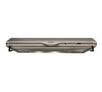 Whirlpool WCN 65 FLX H2G - Hotte - standard - largeur : 59,9 cm - profondeur : 56,4 cm - evacuation & recyclage - avec moteur interne - acier inoxydable Inox G