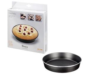 WHIRLPOOL - WPro AVM285 Plat Crisp à bord haut • ∅ 28 cm - Hauteur 5,5 cm