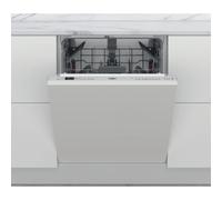 WHIRLPOOL WRIC3C34PE - Lave-vaisselle Intégrable - 8 Programmes - 6ème Sens Auto - PowerClean Pro - Séchage Naturel - Moteur Induction - Light On Floor