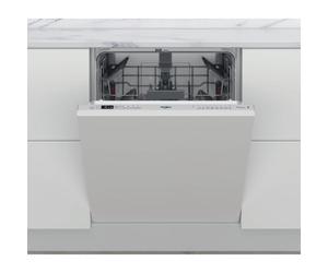 WHIRLPOOL WRIC3C34PE - Lave-vaisselle Intégrable - 8 Programmes - 6ème Sens Auto - PowerClean Pro - Séchage Naturel - Moteur Induction - Light On Floor