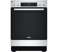 Whirlpool WS68V8CCXT Cuisinière électrique autoportante Whirlpool : 60 cm - WS68V8CCXT