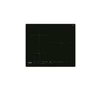 Whirlpool Table de cuisson à induction WSS8460NE 60 cm noire, 3 zones (double 28 cm), 3 boosters