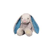 WHISBEAR Lapin Ronronnant avec Détecteur de Pleurs, Bruit Rose | Aide à l'endormissement du bébé | Cadeaux pour bébé | Cadeaux pour Fille, Cadeaux pour garçon (Gris)