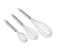 Whisk en métal - Batteur à œufs - Outil de cuisine durable - Poignée facile à prendre en main - Ustensile économe en énergie - Mélangeur - Fouet pratique pour la cuisson