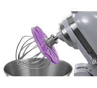 Whisk Wiper® PRO for Stand Mixers - Mix Without The Mess - The Ultimate Stand Mixer Accessory - Compatible With KitchenAid Tilt-Head Stand Mixers - 4.5qt, 5qt (Color: Violet)