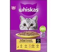 Whiskas 7+ Sélection de volaille en sauce 85gx48 Multipack