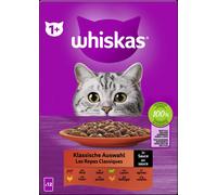 Whiskas 85gx12x4 Multipack 1 & Klassische Auswahl in Sauce