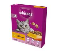 WHISKAS Adult+1 croquettes pour chat avec du poulet 800g