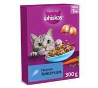 WHISKAS Adult au thon savoureux nourriture sèche pour chats 300g