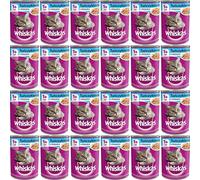 WHISKAS Adulte au thon en gelée - pâtée pour chat - boîte - 24 x 400 g