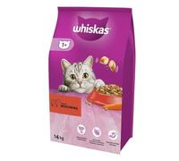 WHISKAS Bœuf avec Carotte 14 kg