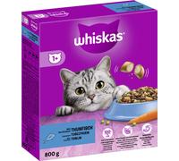 WHISKAS® Carton sec 1+ au thon 800g