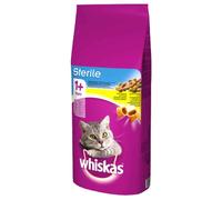 Whiskas - Croquettes +1 Au Poulet Pour Chat Stérilisé - 14kg