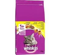 WHISKAS Croquettes au poulet - Pour chat adulte - 7 kg G