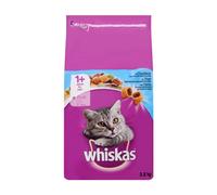 WHISKAS Croquettes au thon - Pour chat adulte - 3,8 kg