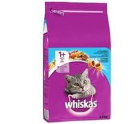 WHISKAS Croquettes au thon - Pour chat adulte - 3,8 kg x3 G