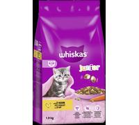 Whiskas Croquettes Junior au Poulet 1,9kg