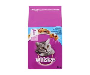 WHISKAS Croquettes pour chat adulte au thon - 3,8 kg