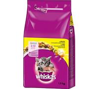 Whiskas - Croquettes pour chatons - Junior de 2 à 12 Mois - Lot de 6