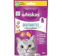 WHISKAS Gobelets Dentabites au Poulet 40 g