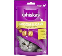 WHISKAS® Groom & Care Lot de 1 Sachet de 45 g au Poulet