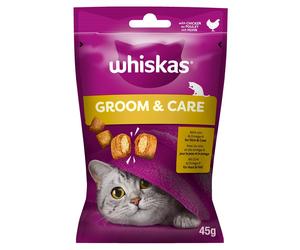 WHISKAS Healthy Shine 45 g gâterie au poulet pour chats