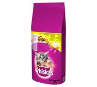 Whiskas Junior croquettes pour chat avec du poulet délicieux 14 Kg
