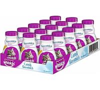 Whiskas - Lait pour Chat en Pleine Croissance - Friandise pour Un Chat Heureux - sans Lactose et Facile à digérer - Petite récompense Entre Les Repas